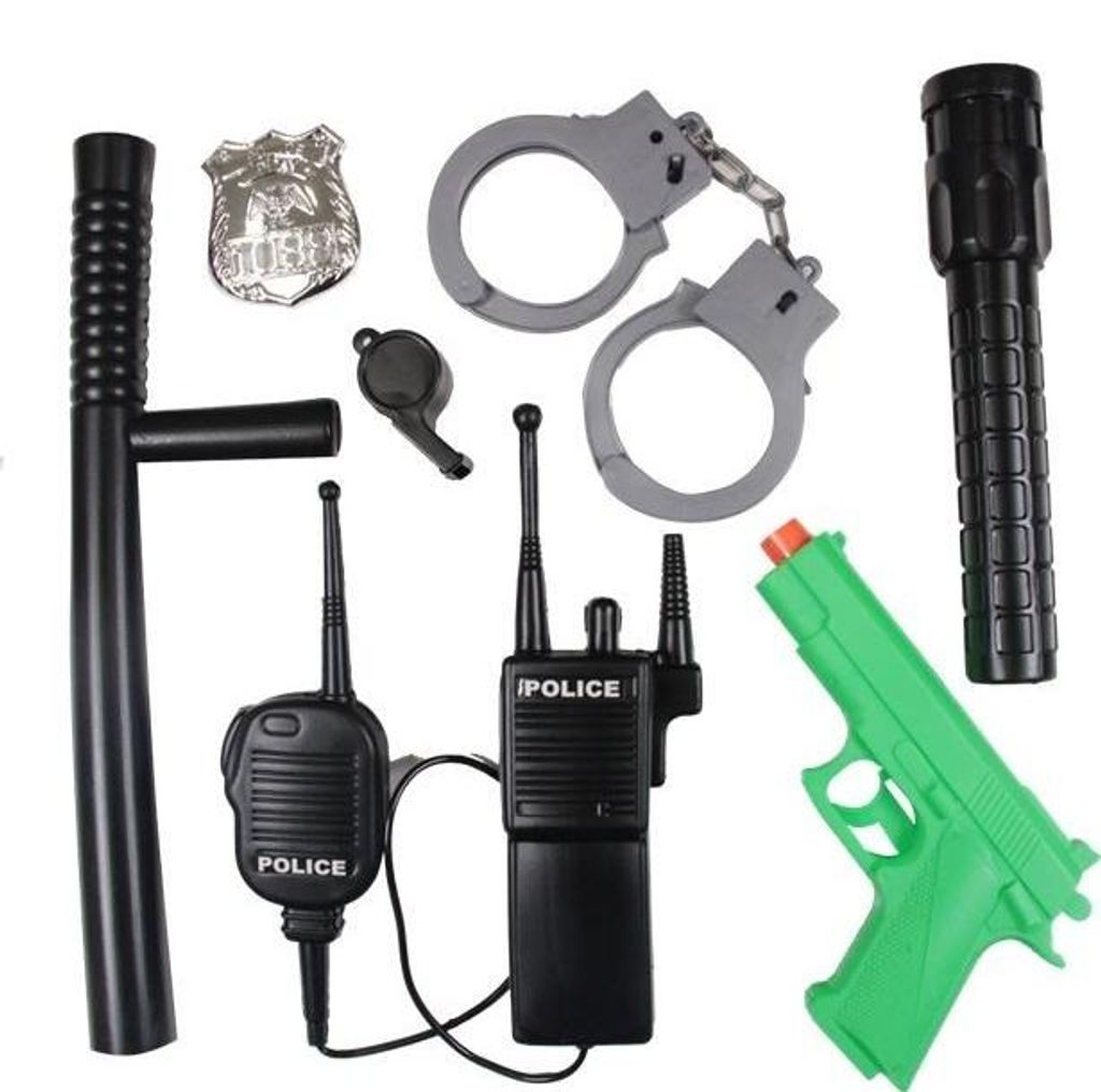 Politie accessoire set 7-delig Productafbeelding 