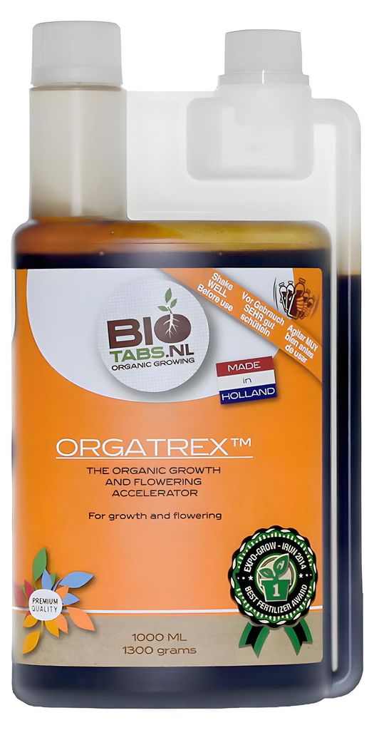 Orgatrex Flüssigdünger  NPK 5-1-5 für Wachstum & Blüte 1 Produktbild 