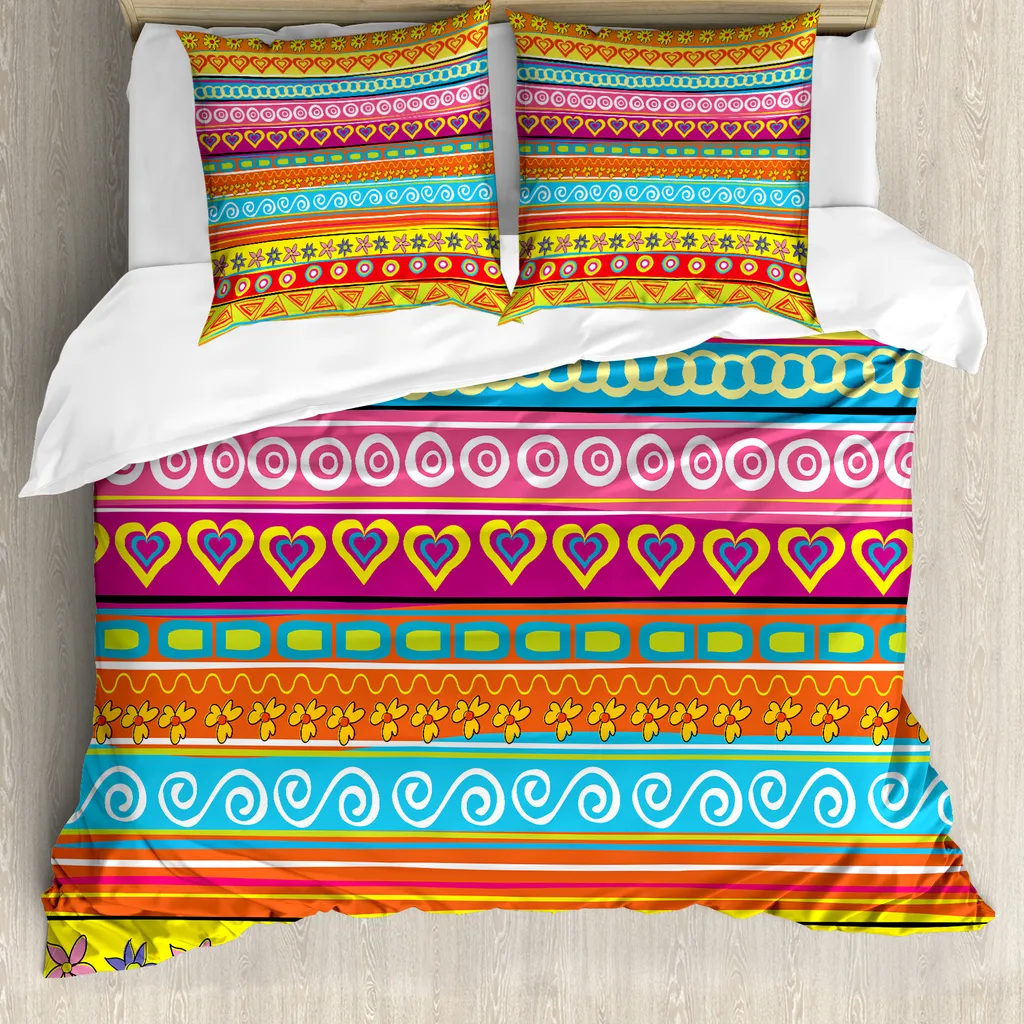 Copripiumino Colorato ABAKUHAUS 200x200 Antiacaro | Offerta Boutique