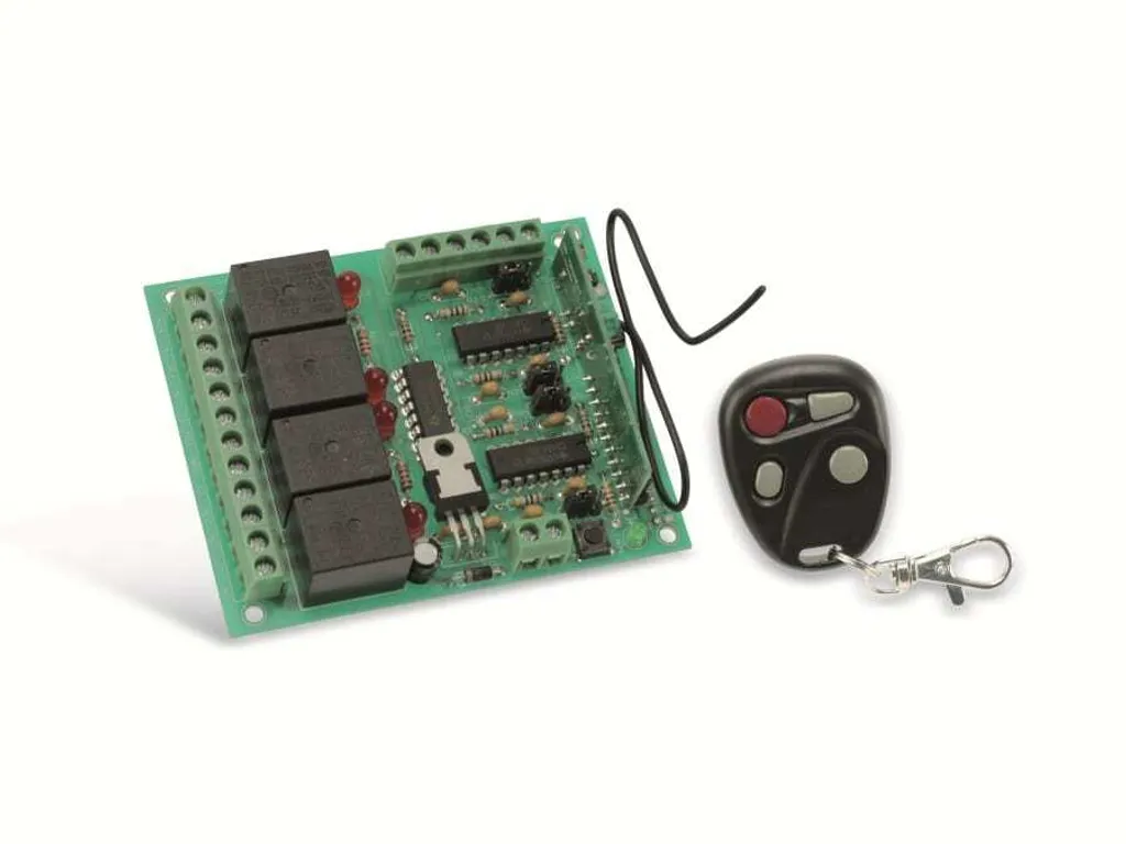 Kit de télécommande radio HD4RX multifonction pour portails et garages