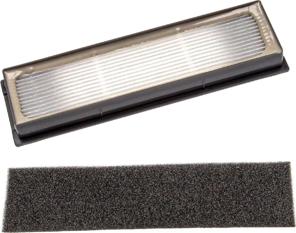 vhbw Filter-Set kompatibel mit Ecovacs Deebot Ozmo 920, 950 Saugroboter - 2x Ersatz-Filter (HEPA-Filter, Schaum-Filter)