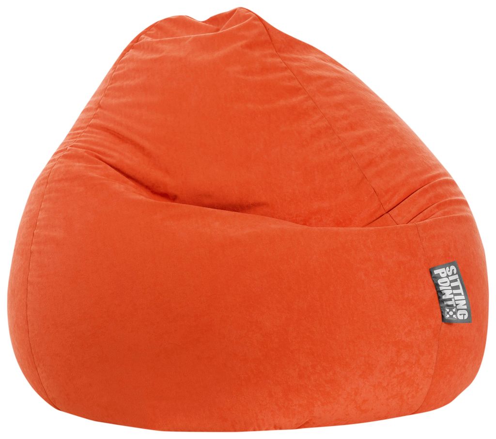 Sitzsack BeanBag Easy XXL 130 x 80 cm, Orange Bbxxl