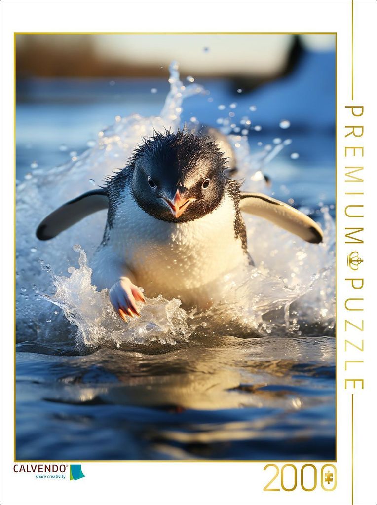 CALVENDO Puzzle Ein Motiv aus dem Kalender Highspeed Tiere | 2000 Teile Lege-Größe 90x67cm Foto-Puzzle für glückliche Stunden