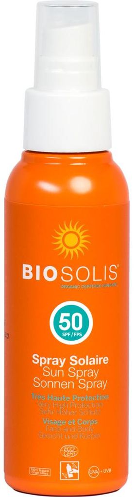 Biosolis Sun spray SPF50 (100 ml) Productafbeelding 