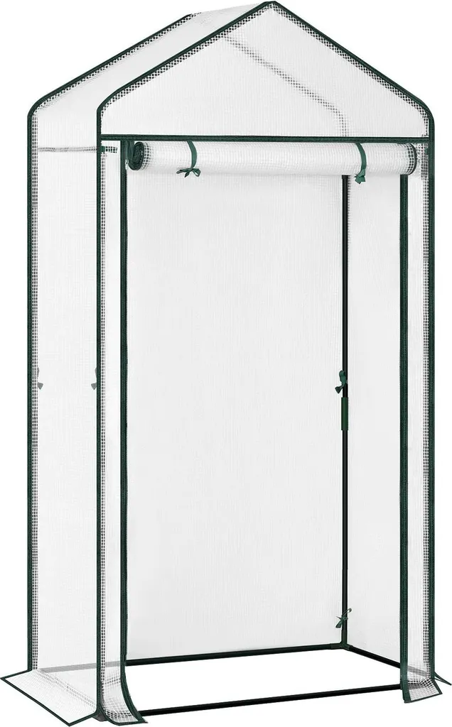 Serre pour tomates et légumes extérieur 190cm protection hiver blanc