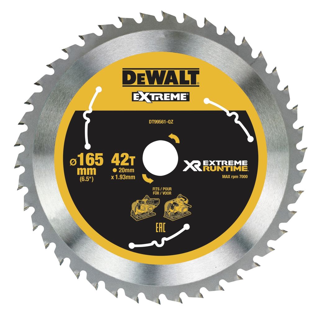 DeWALT DT99561-QZ, 16,5 cm, 2 cm, 1,2 mm, DeWALT, 1 kusov Obrázok produktu 