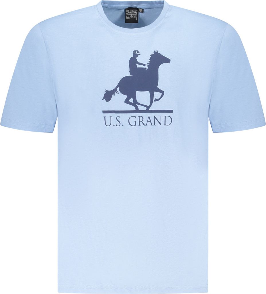 US GRAND POLO KURZARM T-SHIRT HERREN BLAU : Farbe - Himmelblau, Größe - 2XL Größe: 2XL Farbe: Himmelblau
