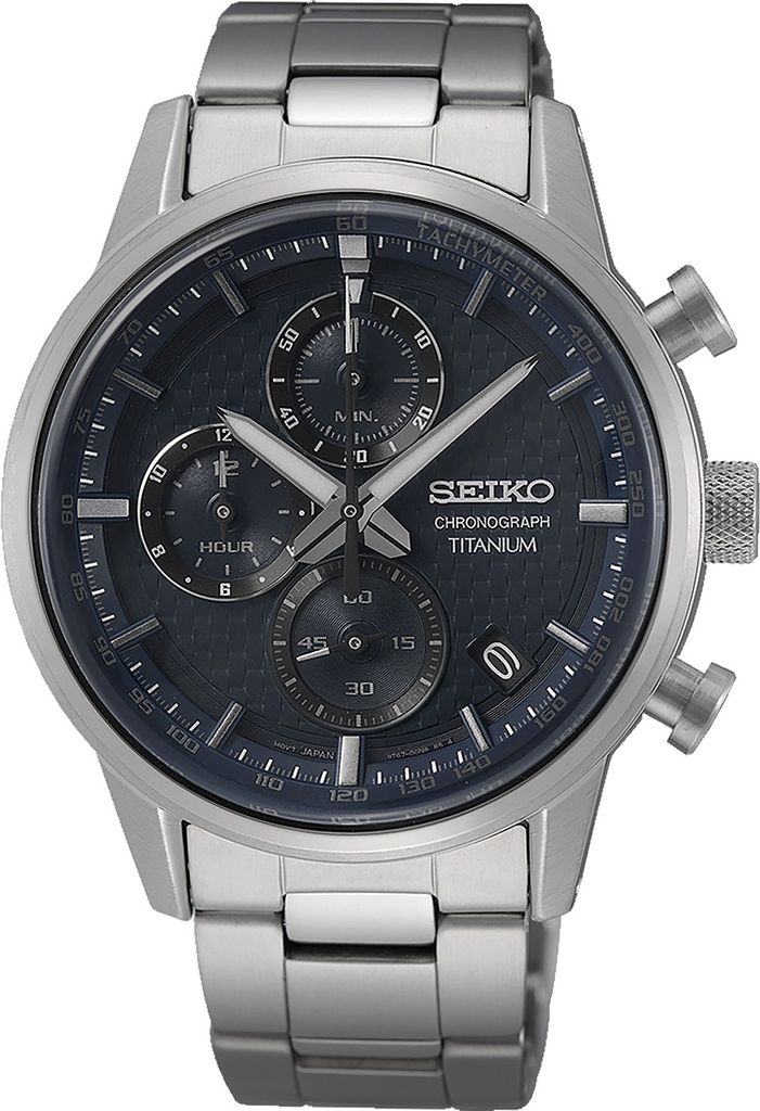 Seiko SSB387P1 Cronografo da uomo in titanio 42mm 10ATM Immagine del prodotto 