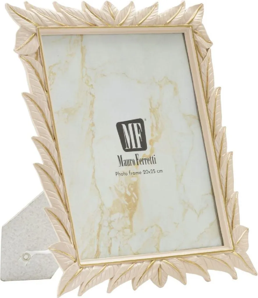 Mauro Ferretti Cornice Leaffy Crema 20x25 cm - Qualità al Miglior Prezzo