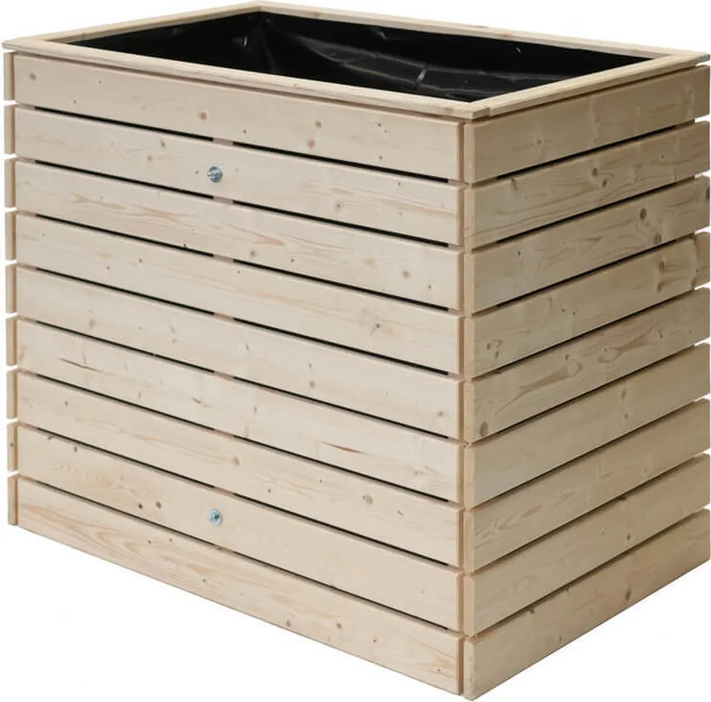 Potager de Balcon Westmann Asket M 110x70 cm en Bois pour Terrasse