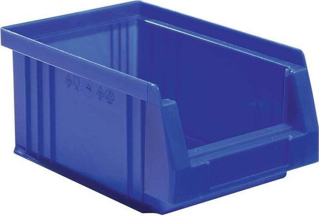 LA-KA-PE Sichtlagerkasten PLK 4 B105xT164xH75 mm blau