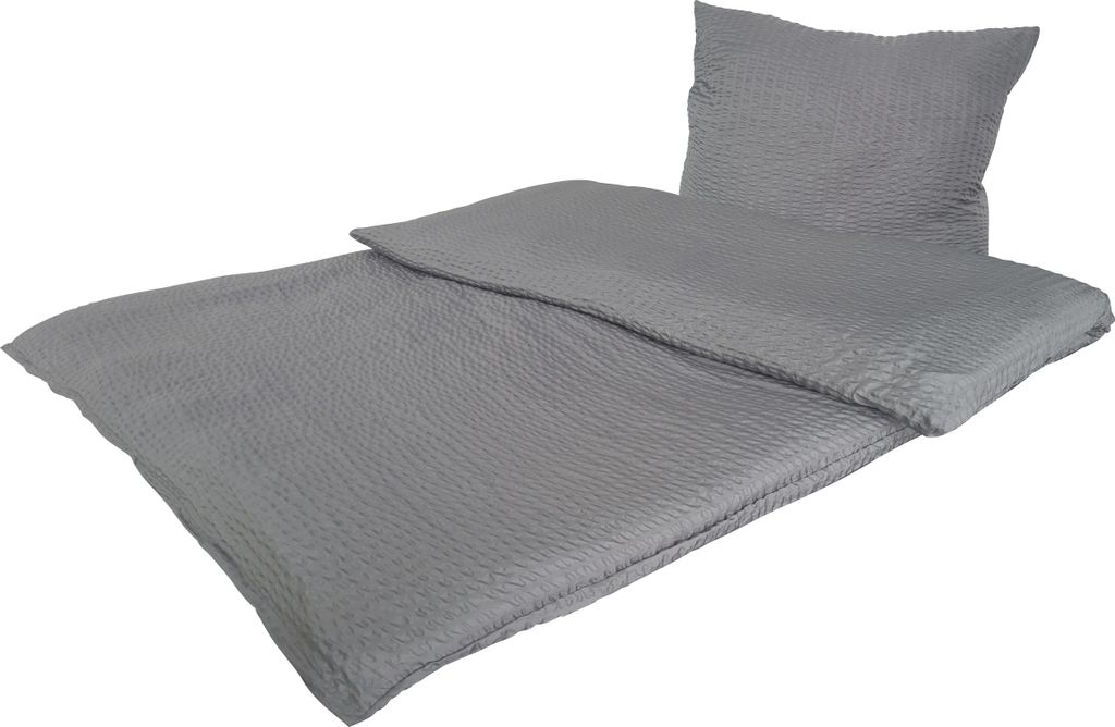Bettwäsche Seersucker Doppelpack 2x ca. 135x200 cm + 2x ca. Produktbild 