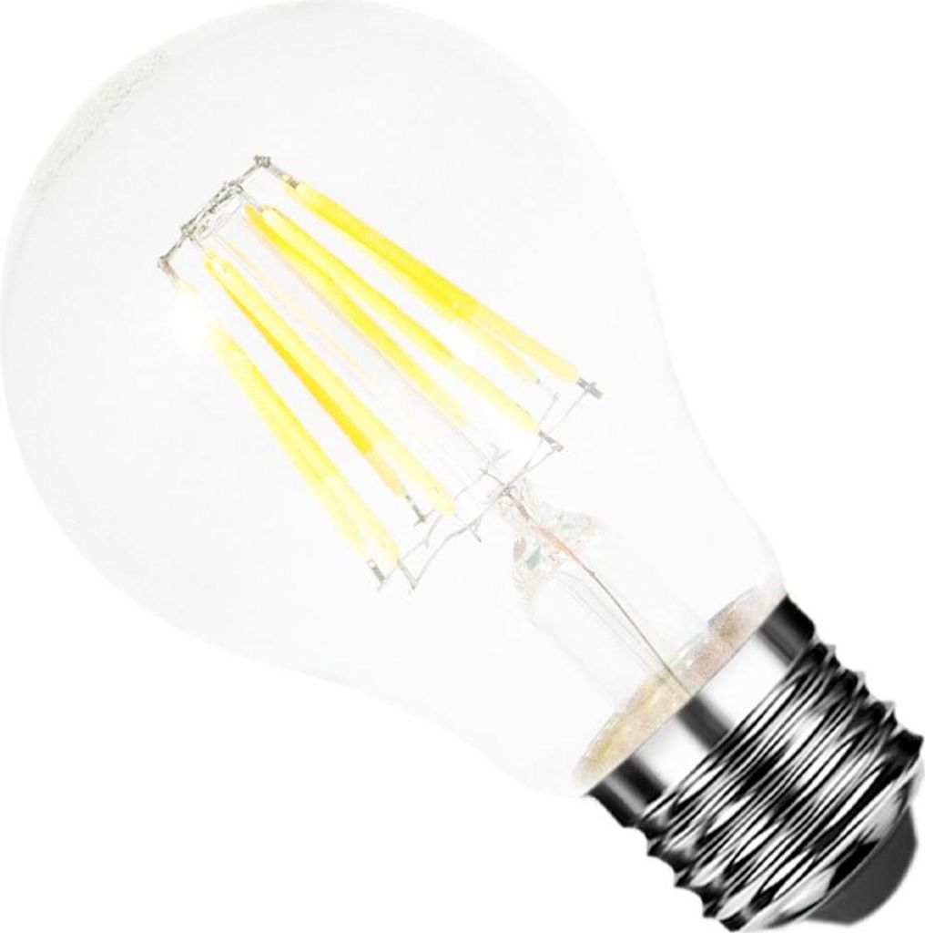 Ampulle LED E27 Glühfaden 8W 220V COB A60 360° - Blanc Froid 6000K - 8000K