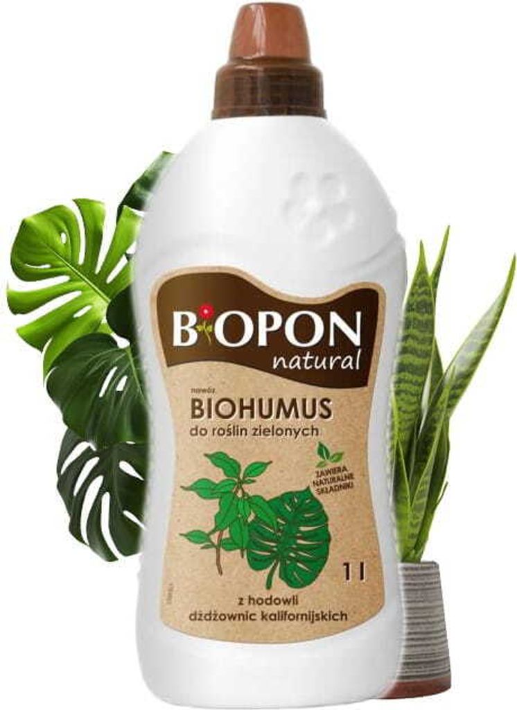 Kvapalné hnojivo pre zelené rastliny Biohumus 1l Obrázok produktu 