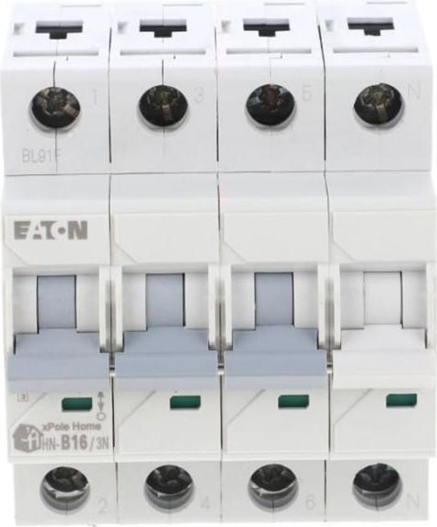 Leitungsschutzschalter 3P+NB 16A 6kA AC xPole Home Produktbild 