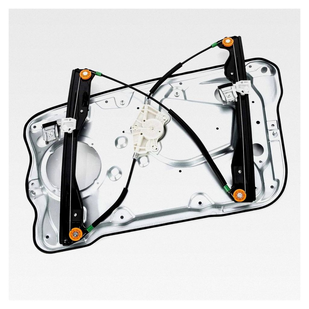 Manueller Fensterheber mit Anschraubplatte vorne links kompatibel mit Skoda Fabia I 6Y2 6Y3 6Y5 1999-2008