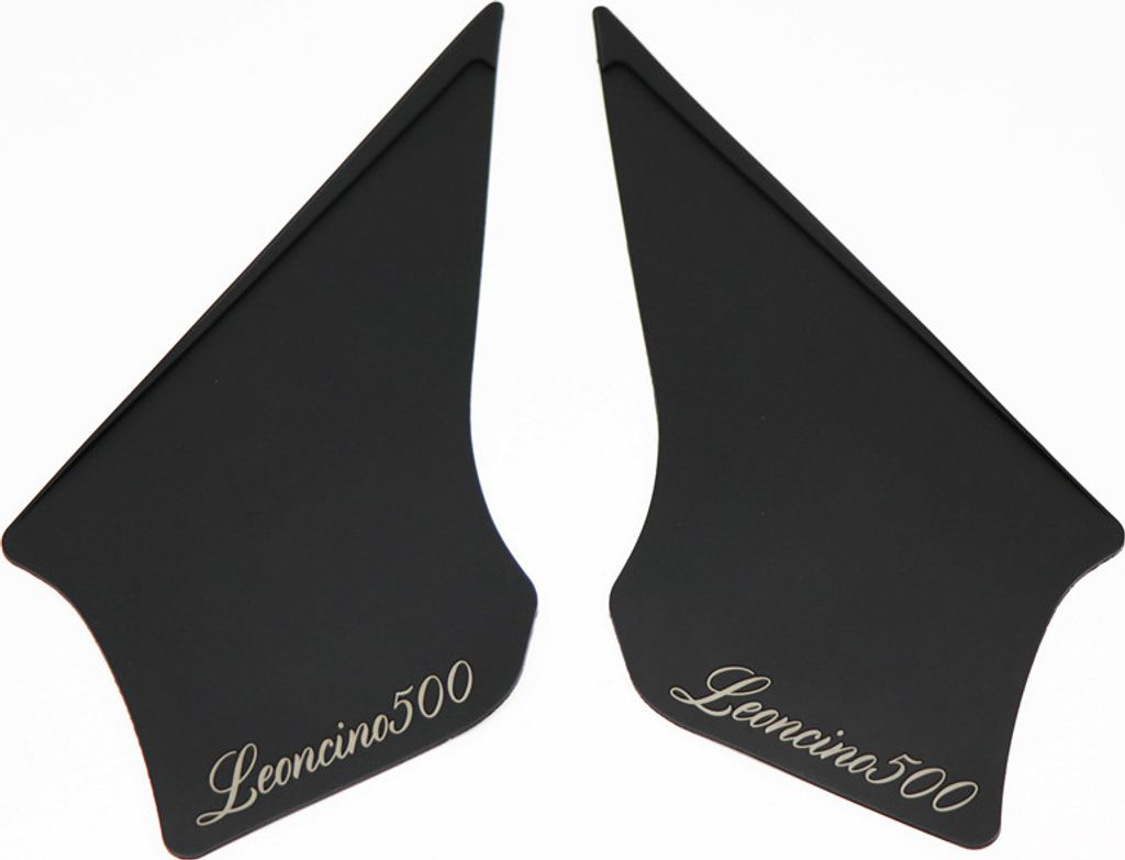 Motorradschutz Anti Slip Tank Pad Aufkleber Gas Kniegriff Traktion Seite Dekor für Benelli Leoncino 500 BJ500 schwarz