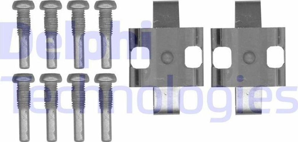 10x DELPHI LX0543 Zubehörsatz Scheibenbremsbelag Vorne für BMW 3 Touring (E91) 3 Limousine (E90) 1 Schrägheck (E87) 3 Coupe (E92) 3 Cabrio (E93)