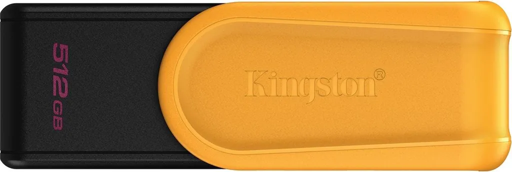 Porta tutto con te: Kingston Exodia S 512GB USB 3.2 Gialla e Nera