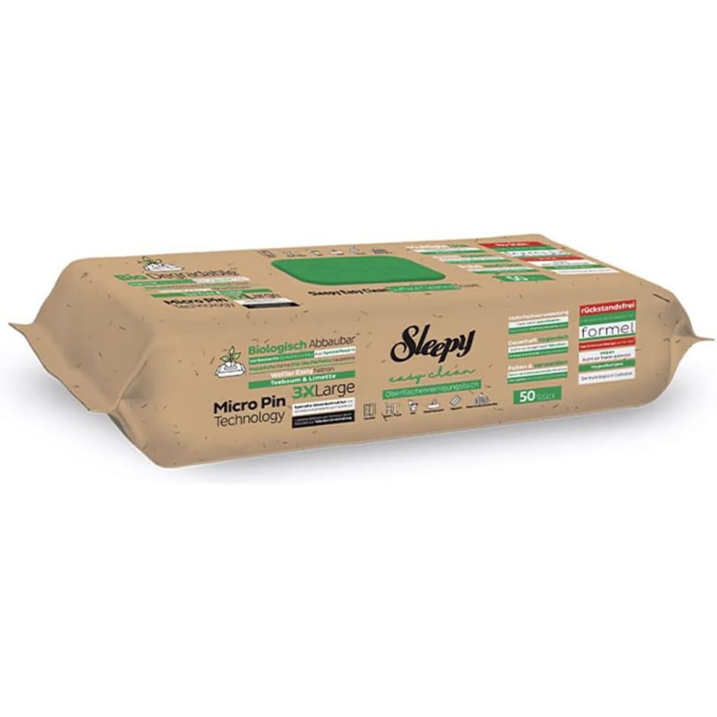 Sleepy Easy Clean  Oberflächen und Boden Reinigungstücher 2 Produktbild 