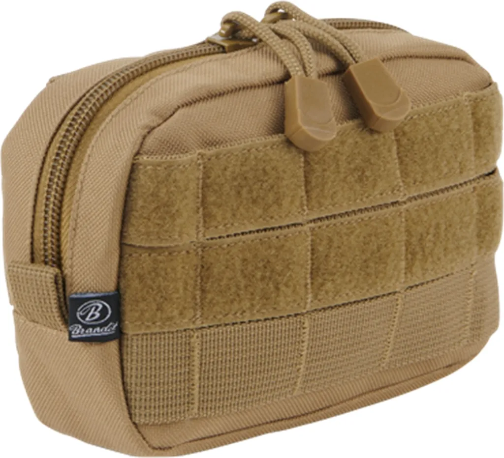 Marsupio Brandit Compact Camel OS - Borsello da Cintura per Viaggi