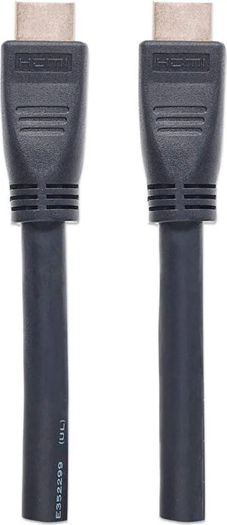 Câble HDMI 4K 10m sans perte de signal Manhattan blindé certification CL3 - 4