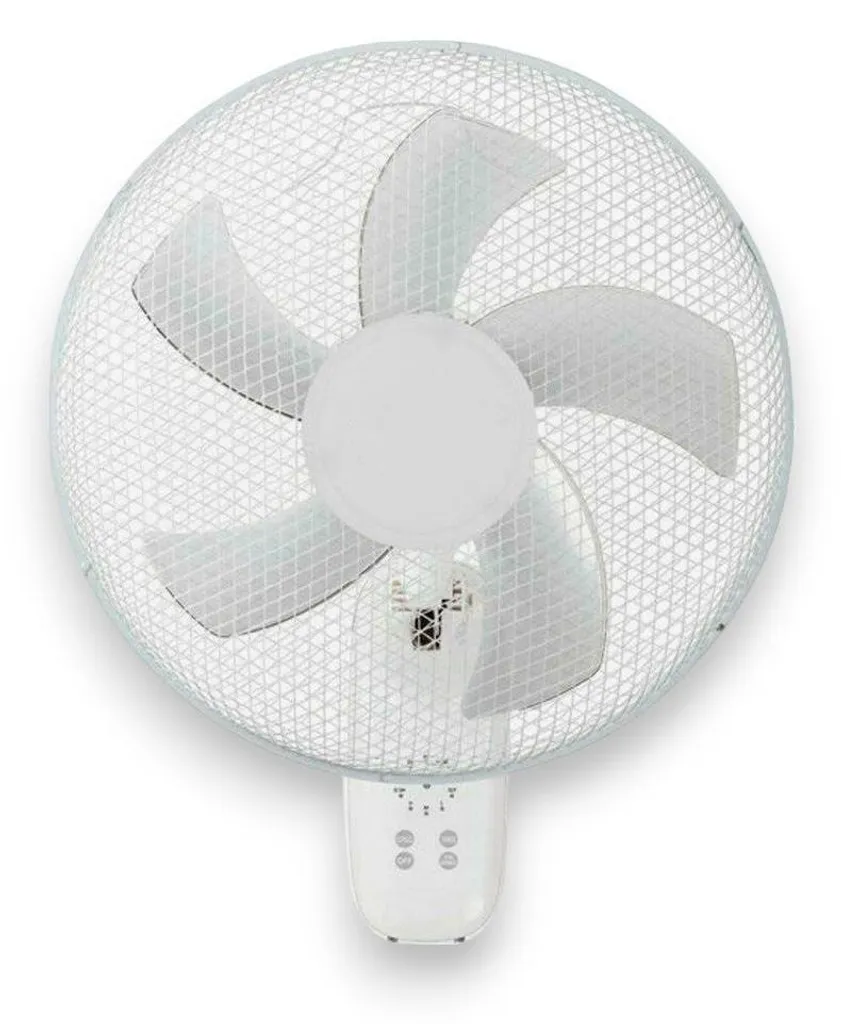 Ventilateur mural gain de place 40 cm pour cuisine et chambre d'enfant