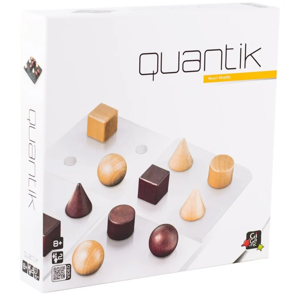Jeu Quantik Asmodee : Idéal pour des Duels de Logique Rapides à Deux - 8
