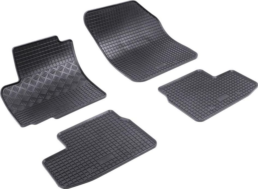 Rigum Gummi Fußmatten Set für Opel Agila B + Suzuki Splash