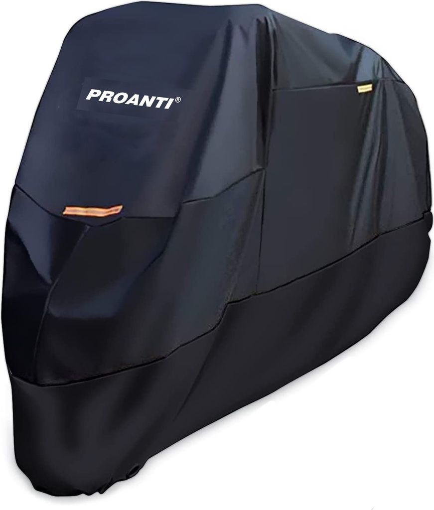 PROANTI Motorrad Abdeckplane Motorradabdeckung Oxford 420D hochqualitative Motorradplane - XXL