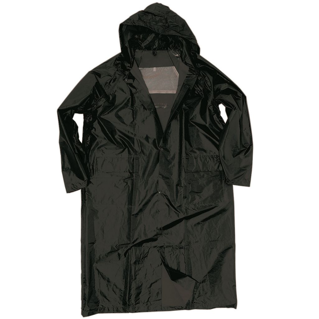 Regenmantel für Outdoor Aktivitäten, schwarz, Größe XL, mit Produktbild 