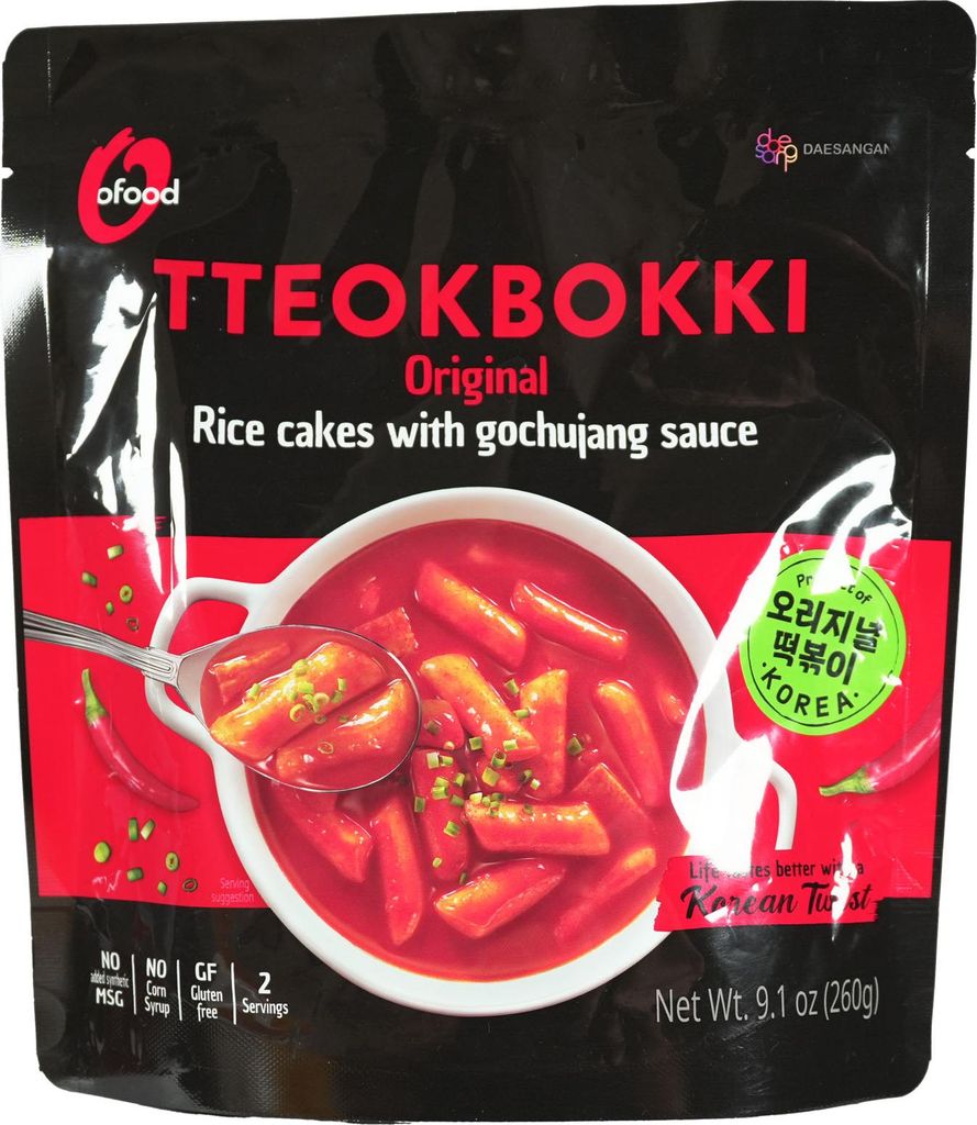 Gnocchi di riso Tteokbokki in salsa dolce-piccante 260 g Immagine del prodotto 