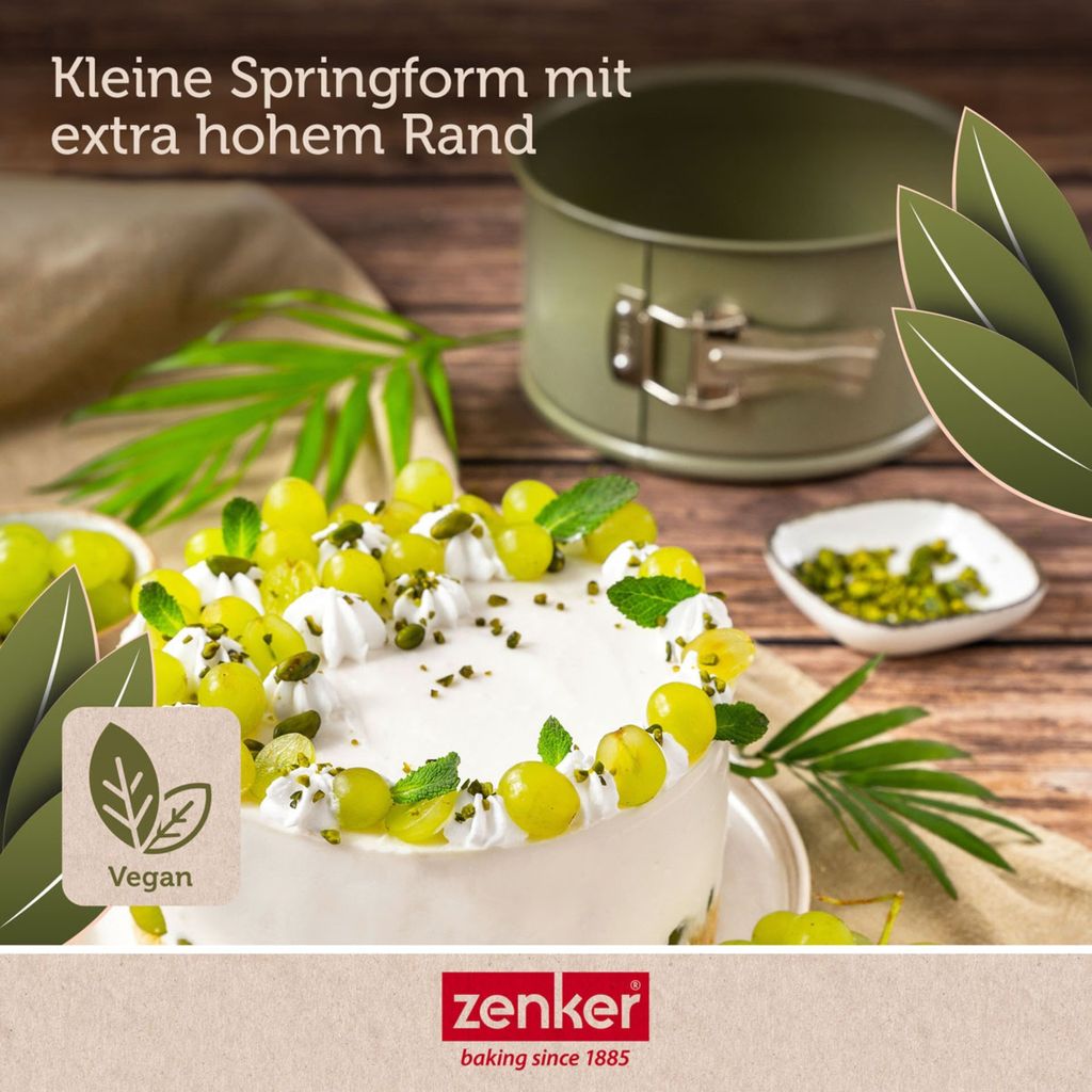 ZENKER Springform green vision Ø18cm mit extra hohem Rand Produktbild 5