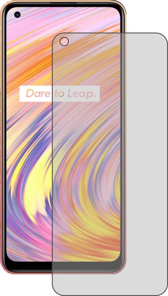 2x Schutzfolie für Realme V15 5G kristallklare Displayschutzfolie Antibakteriell
