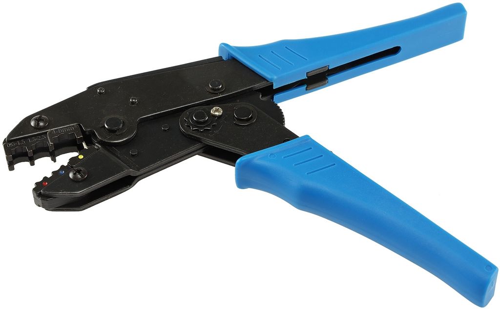 ChiliTec 22439 Crimpzange für isolierte Kabelschuhe von 0,5-6mm²