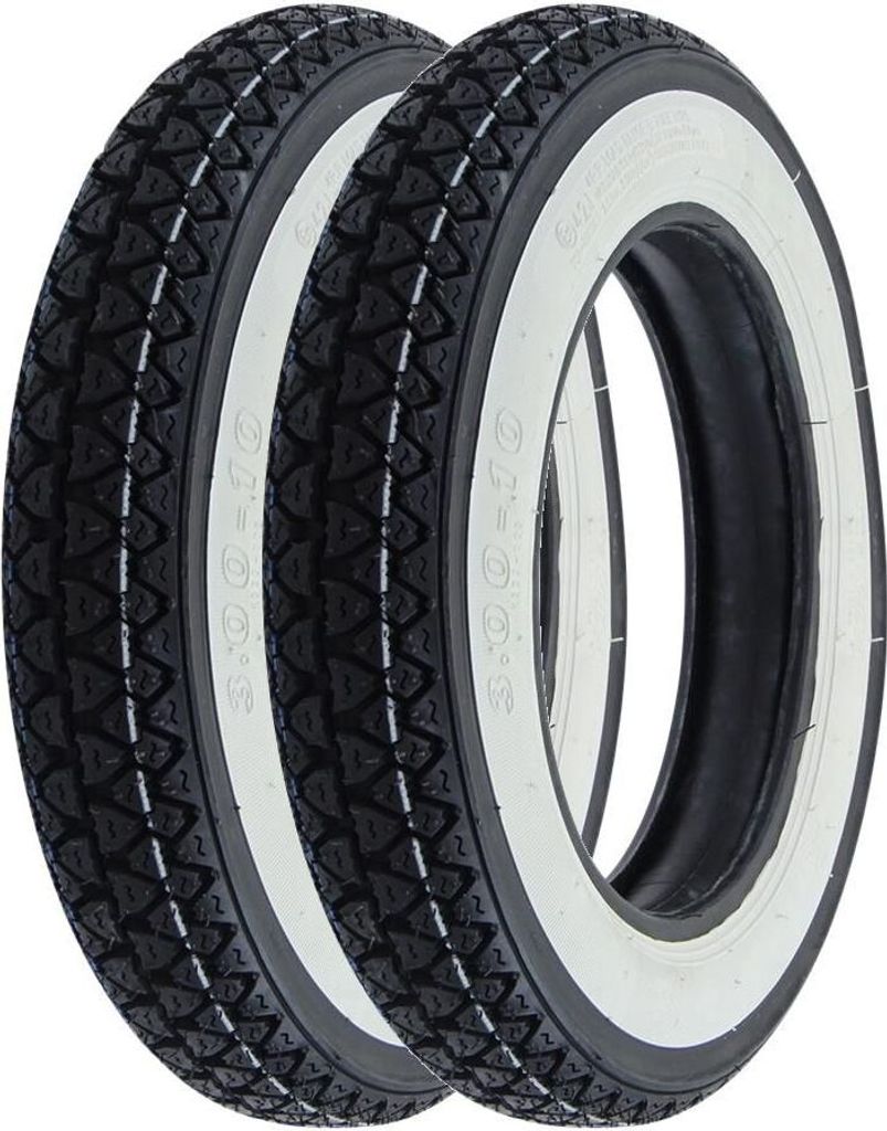 2x pneumatiky Whitewall Kenda K333 3.00-10 (3 x 10) 42J TT Obrázek produktu 