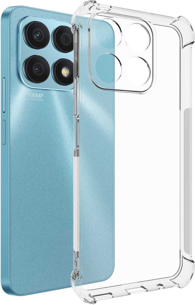 TPU Hülle Clear Armor Soft Case für Honor X8a (6.75'') - transparent