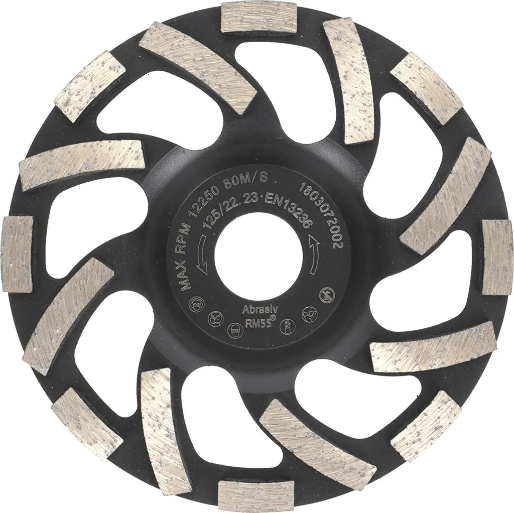Meule diamantée 125 mm ST91 Turbo : finissez-en avec les disques encrassés