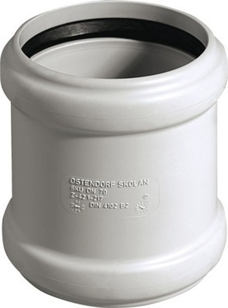 SKOLANsafe U Überschiebmuffe DN 78 mm