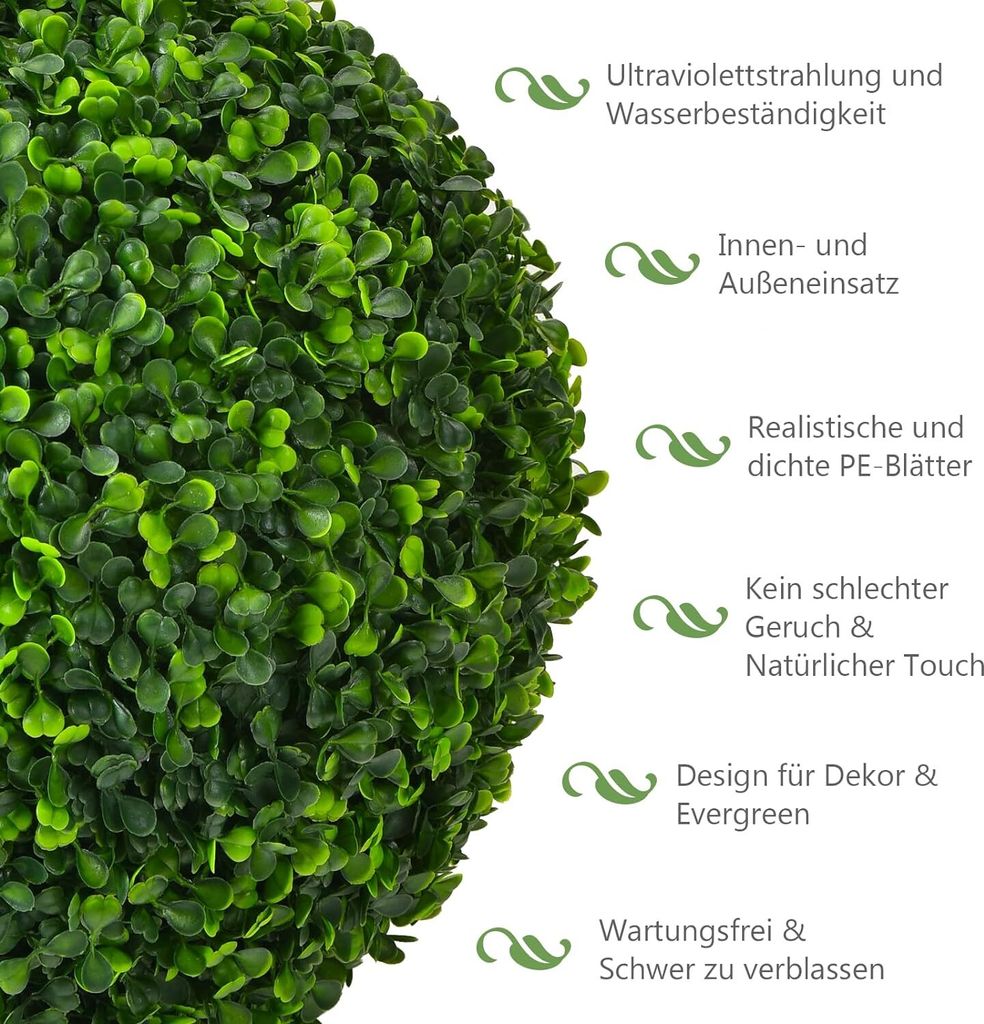 Fabelhafte Buchsbaumkugel Kãƒâ¼nstlich Tedi Bild
