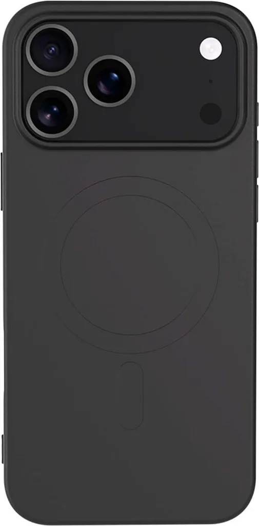 Custodia BigBen Connected iPhone 17 Pro Max MagSafe Silicone Nero