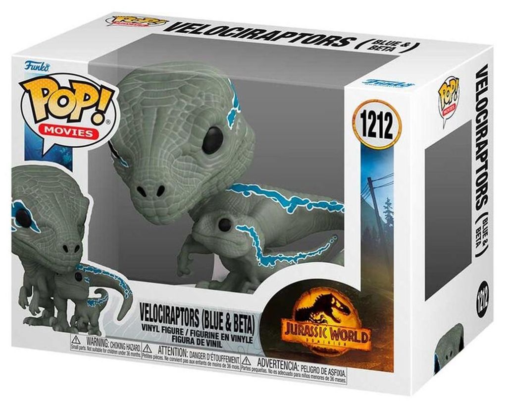 Jurassic World Dominion - Velociraptors (Blue & Beta) 1212 Produktbild 