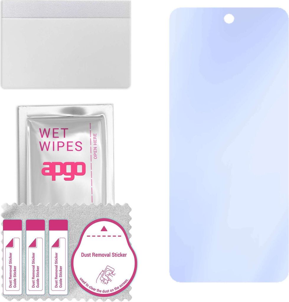 apgo Hybrid Schutzglas, kompatibel mit Motorola Moto G60s, 9H Härte, Flexible Nano Glass PRO, toller Ersatz für Hartglas, kratzfester Displayschu...