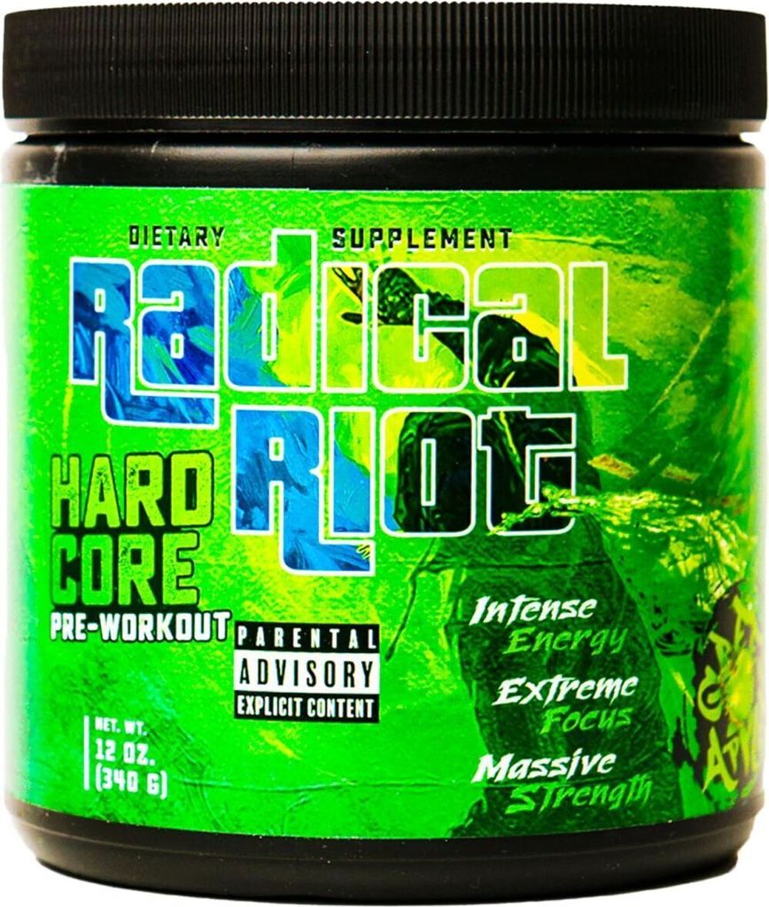 American Supps | Radical Riot V3 Hardcore Pre Workout Green apple