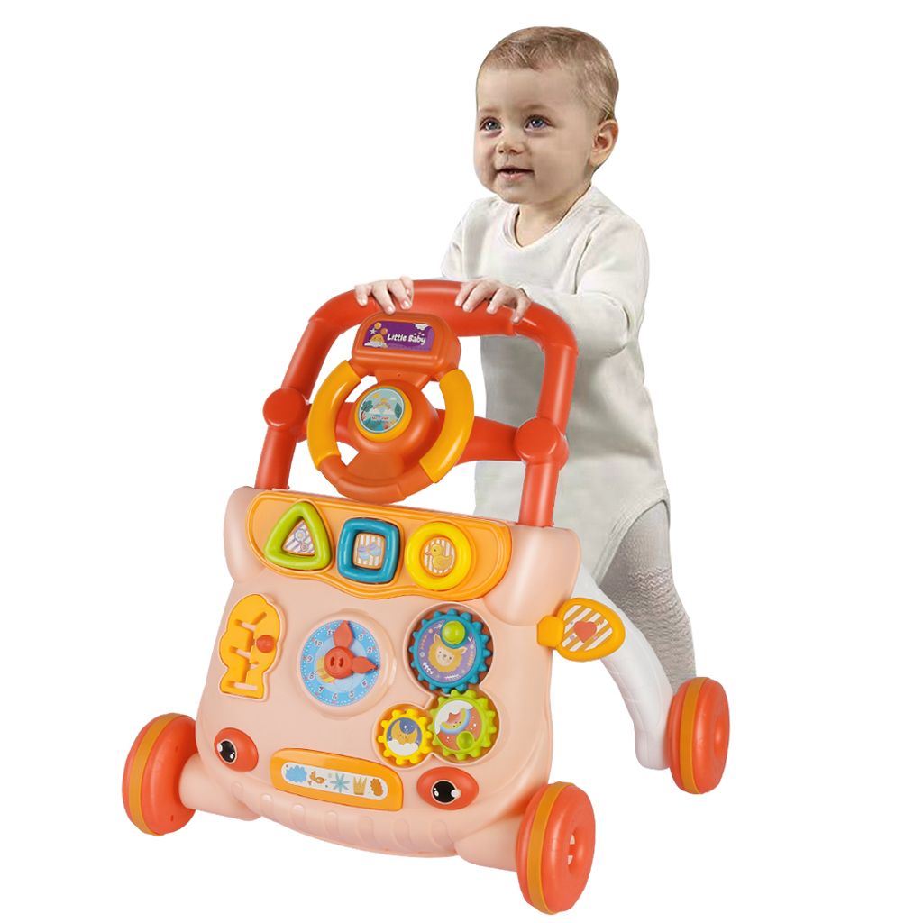 Lauflernwagen für Babys,Babywalker mit Griff Lauflernhilfe Produktbild 