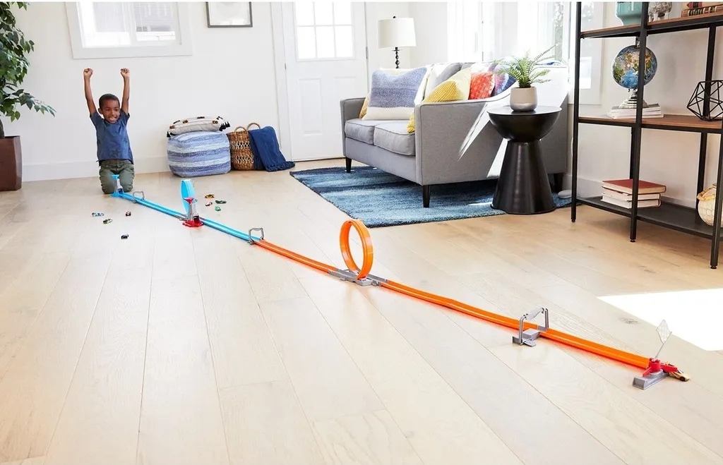 Mattel Hot Wheels Double Loop Dash circuit de course avec double looping - 10