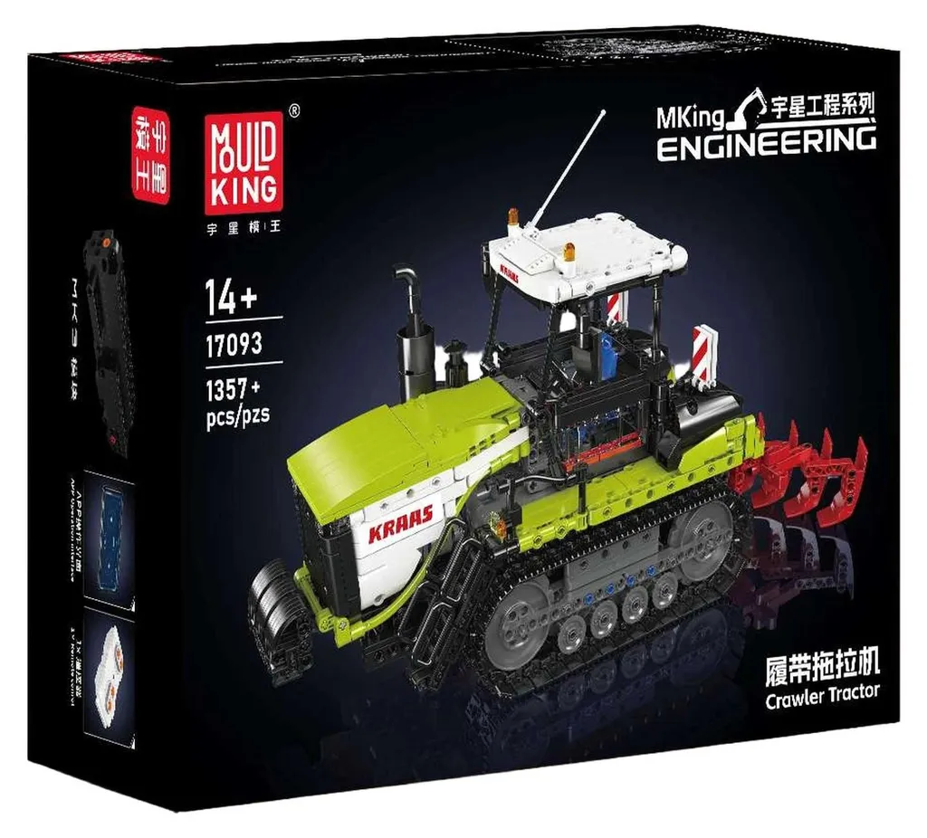 Tracteur à Chaîne Télécommandé 17093 : Jeu de Construction pour Enfant - 2
