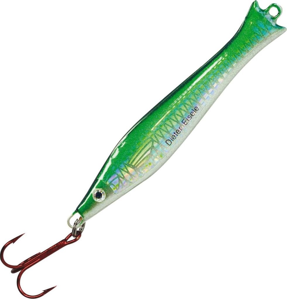 Dieter Eisele Pro Select Pilker Coal Fish, Gewicht / Länge / Hakengröße:90g - 12.5cm - Gr. 2/0