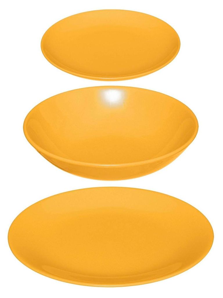 Geschirr-Set für 6 Personen COLORAMA, Porzellan Produktbild 