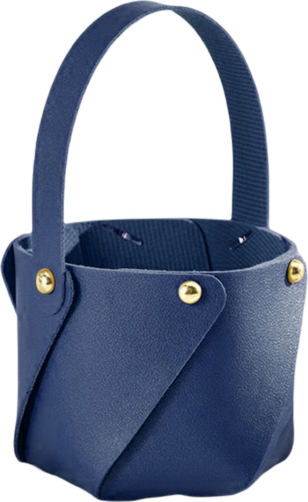 Süßwarenbeutel große Kapazität tragen resistente Kortex Party Geschenke Geschenktüte Süßigkeiten Schmuck Schmuck Prax Party Supplies-blauer See